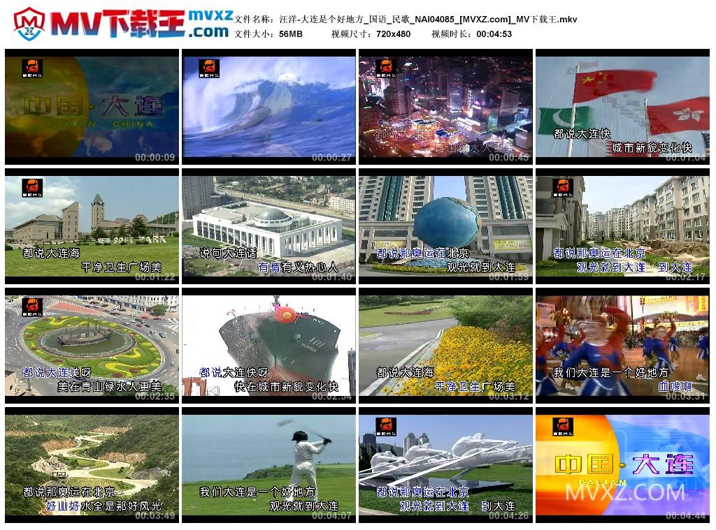 汪洋-大连是个好地方_国语_民歌_NAI04085